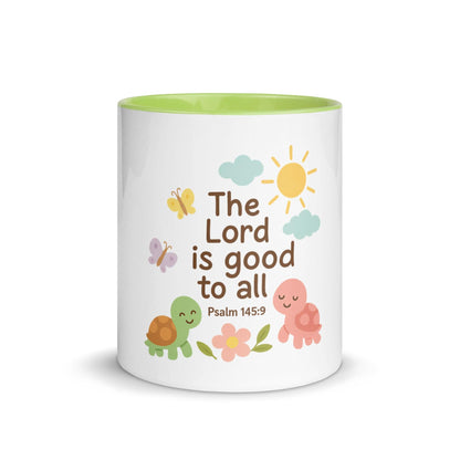 The Lord Is Good to All – Psalm 145:9 Kids Mug | Christian Gift for Children - Inspired by True Love
