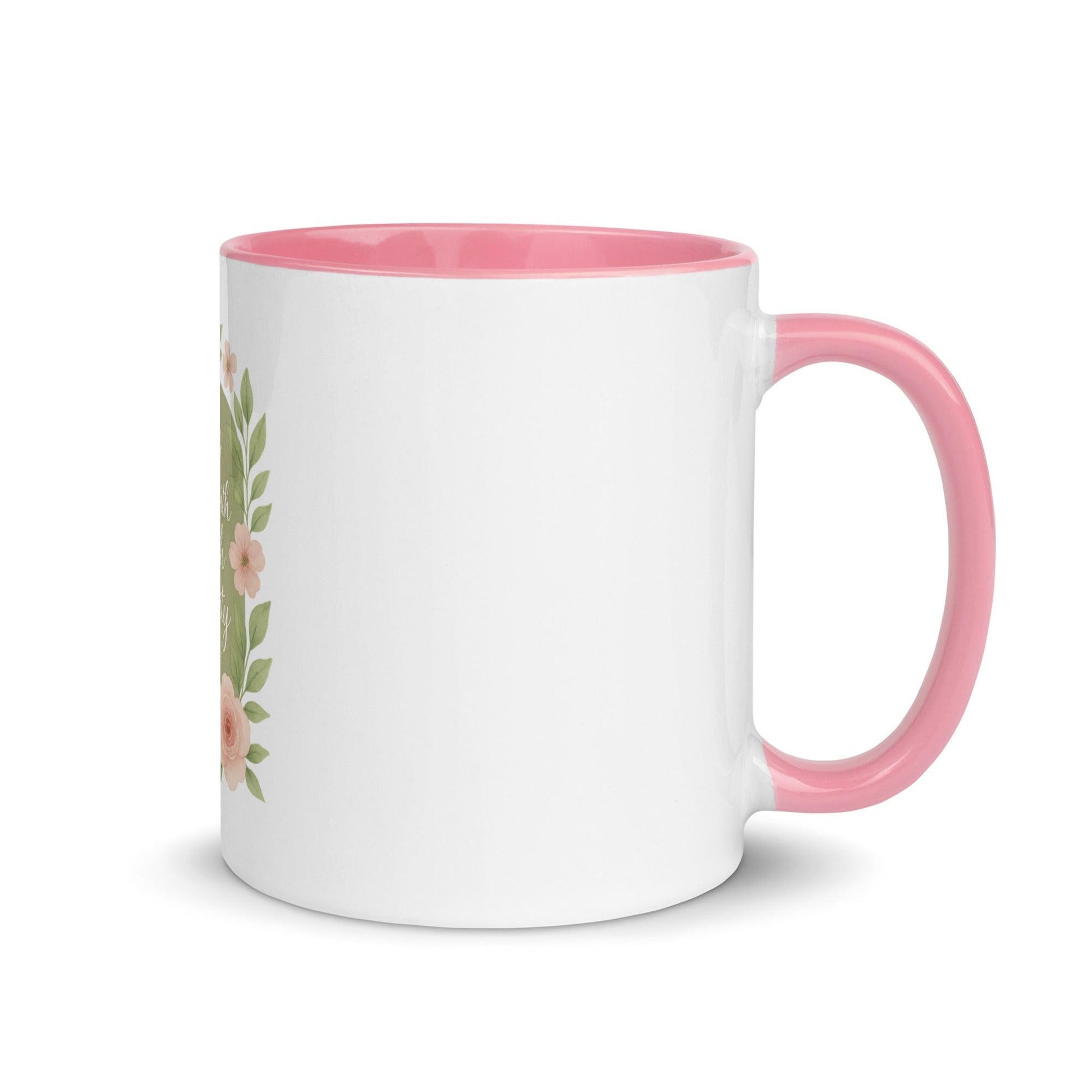 Proverbs 31:25 Mug – Clothed in Strength and Dignity – Christian Women’s Coffee Cup – Faith-Based Encouragement Gift - Inspired by True Love
