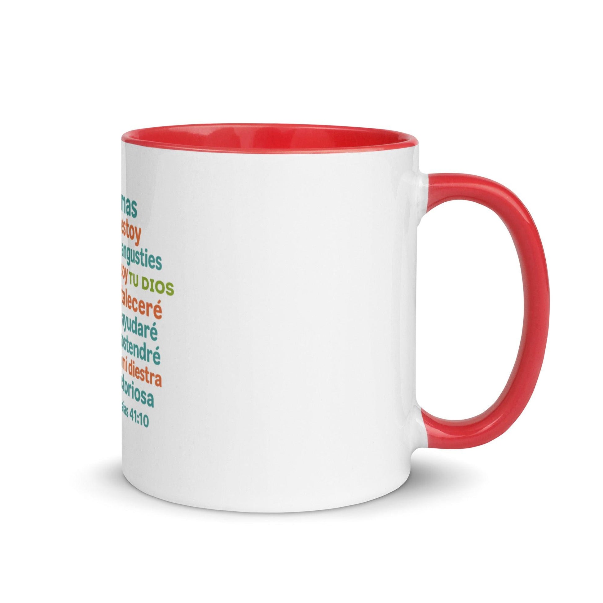 Isaiah 41:10 Spanish Scripture – Fear Not for I Am with You Christian Gift - Inspired by True Love