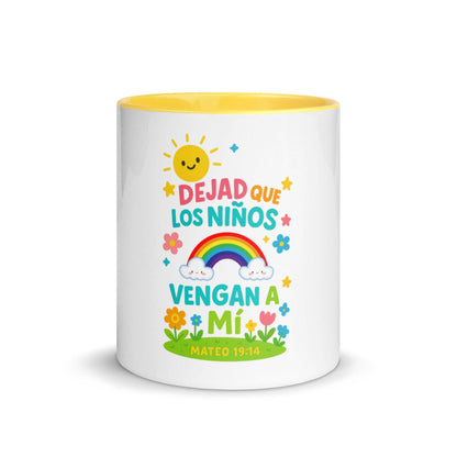Matthew 19:14 – Christian Kids Mug | Let the Little Children Come Bible Verse Cup - Inspired by True Love