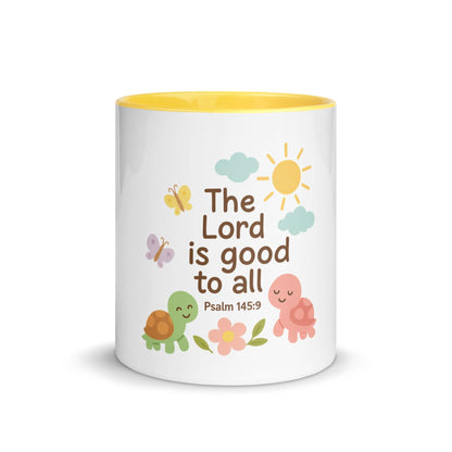 The Lord Is Good to All – Psalm 145:9 Kids Mug | Christian Gift for Children - Inspired by True Love