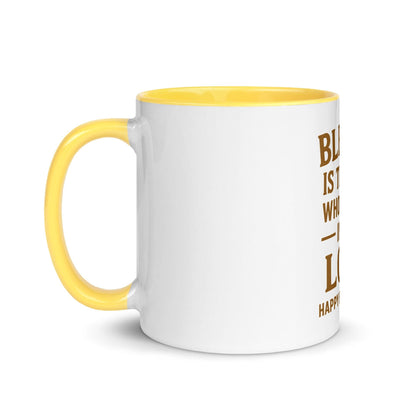 Blessed Is the Man Who Trusts in the Lord – Father’s Day Mug – Christian Gift for Dad – Jeremiah 17:7 Inspirational Coffee Cup - Inspired by True Love