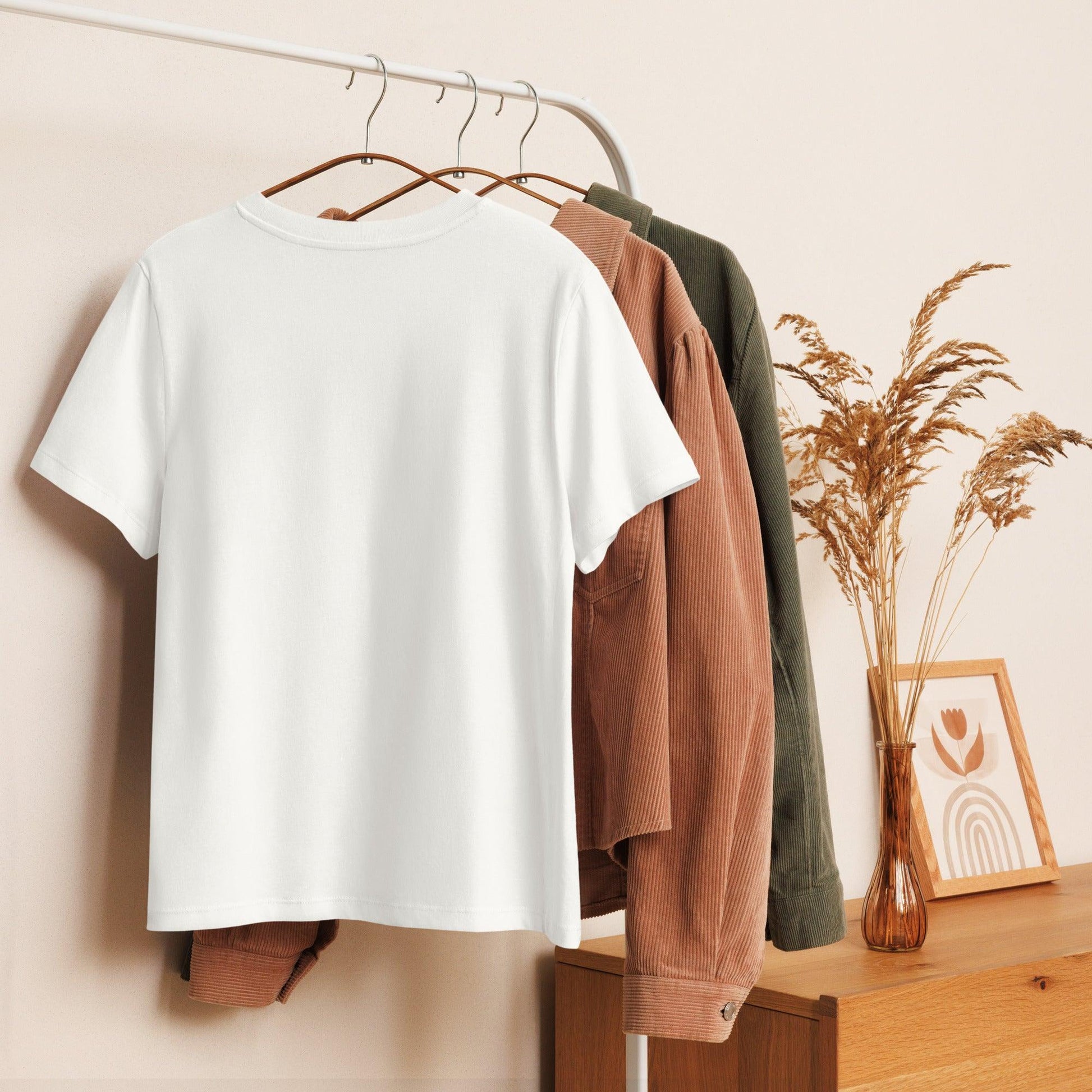 Women’s organic ribbed neck t-shirt - Inspired by True Love