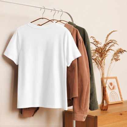 Women’s organic ribbed neck t-shirt - Inspired by True Love